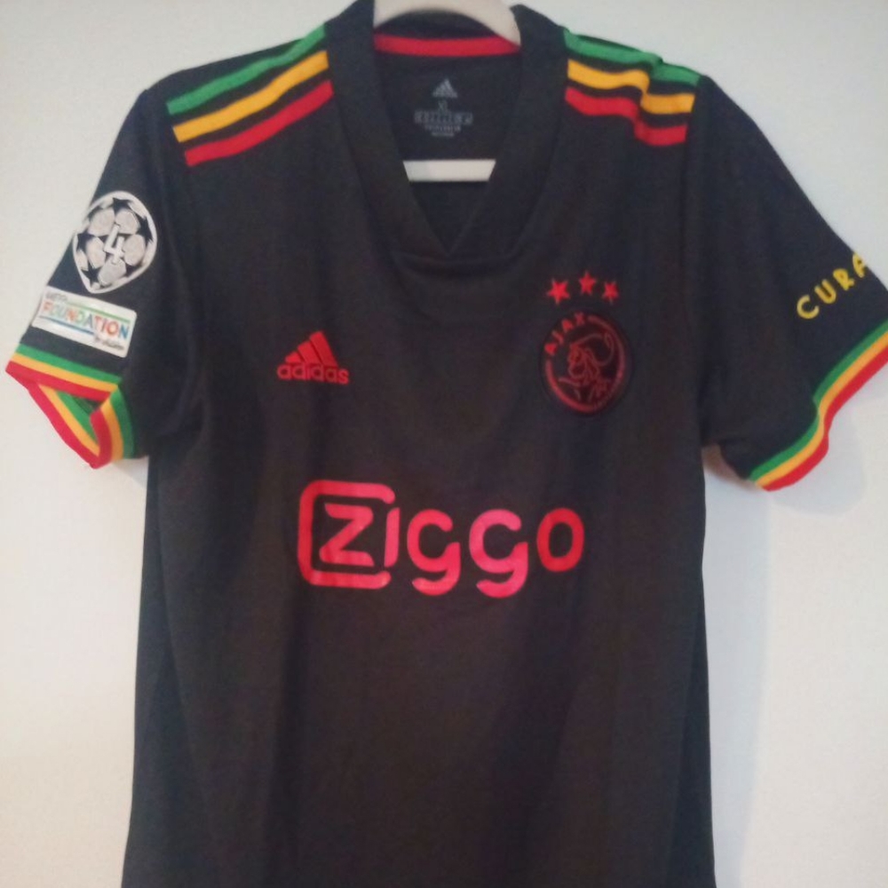 Ajax Bob Marley jersey champions league jersey